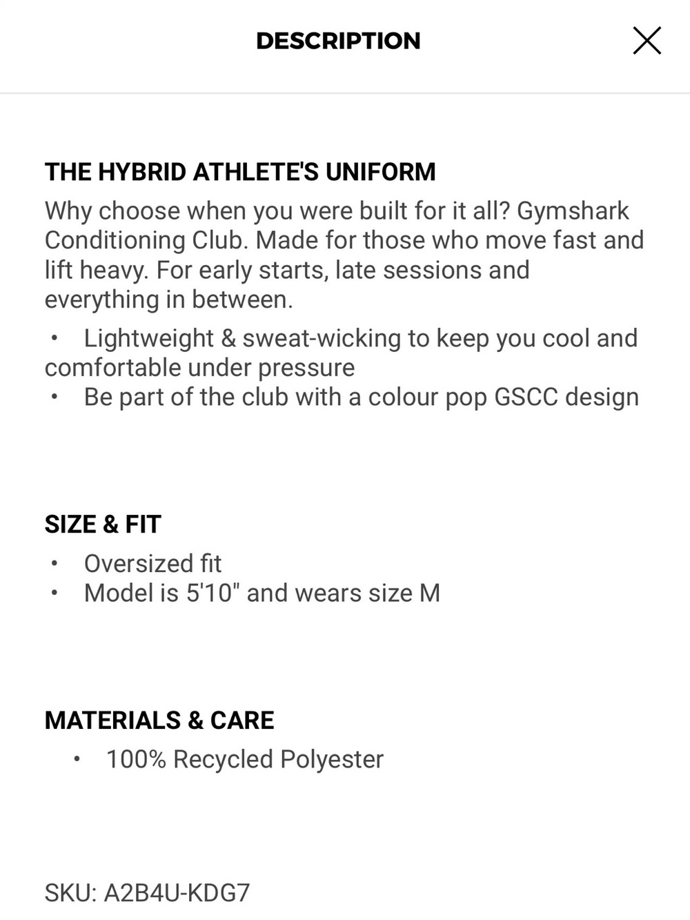 NWT - Gymshark Conditioning Club Tank - M - Picture 9 of 10
